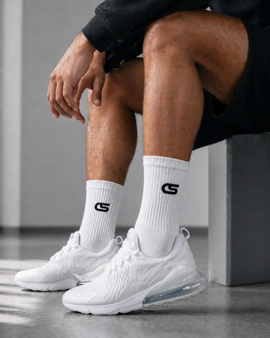 CREW SOCKS WHITE