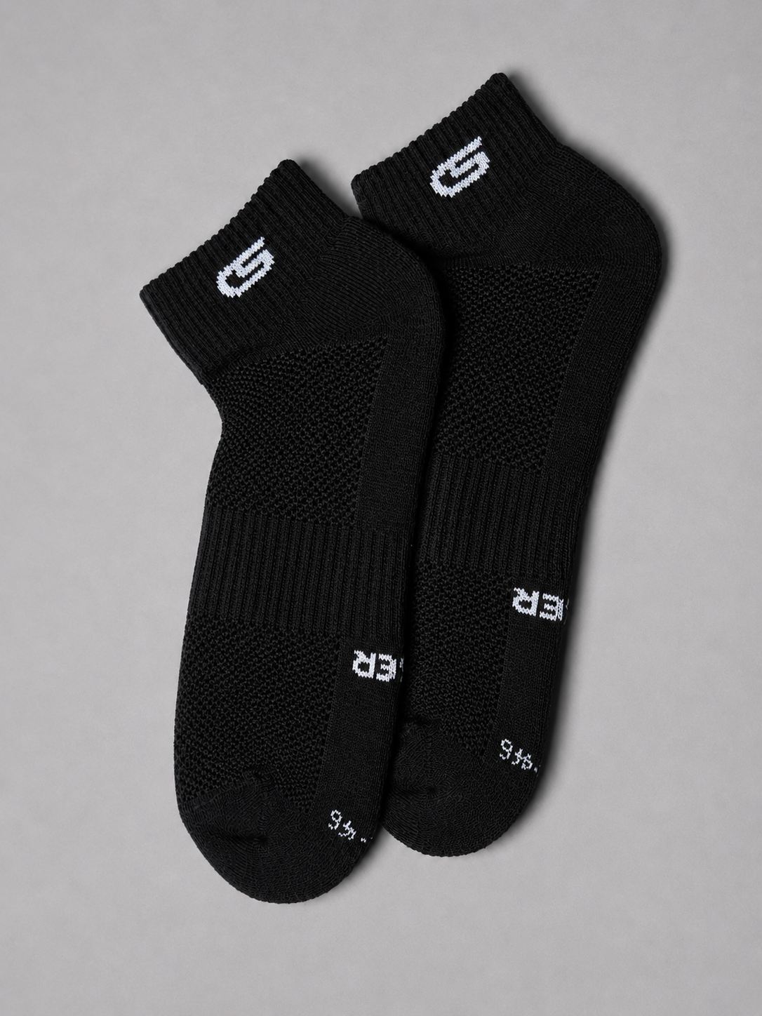 ANKLE SOCKS MESH BLACK