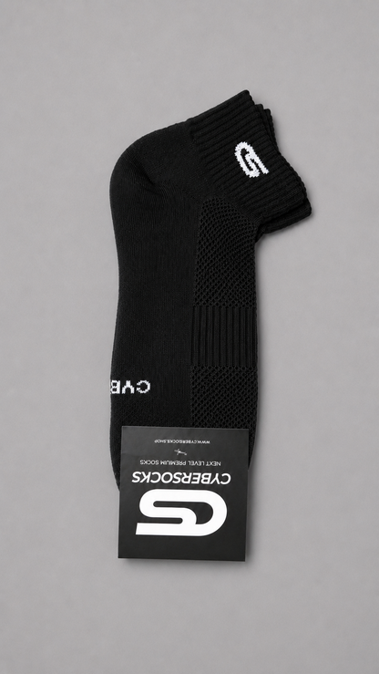 ANKLE SOCKS MESH BLACK