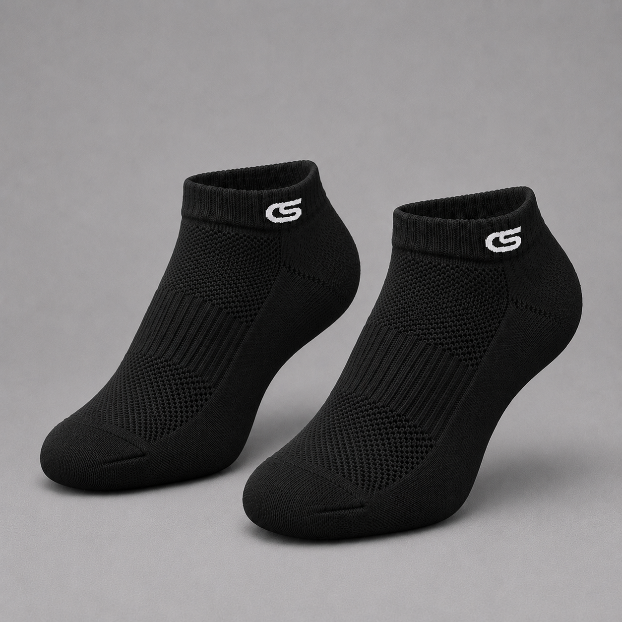 ANKLE SOCKS MESH BLACK