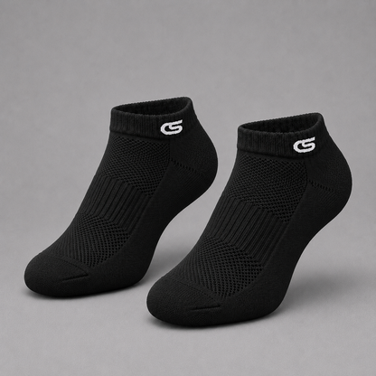 ANKLE SOCKS MESH BLACK