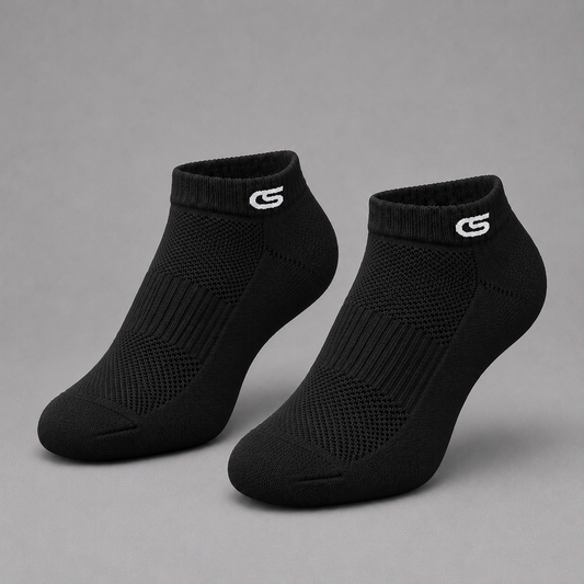 ANKLE SOCKS MESH BLACK