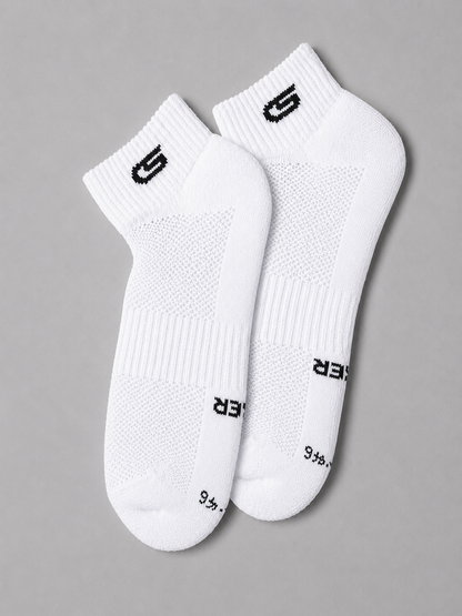 ANKLE SOCKS MESH WHITE