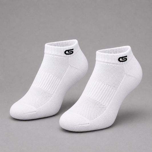 ANKLE SOCKS MESH WHITE