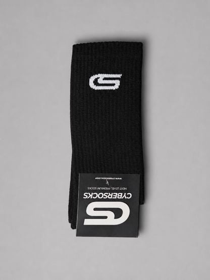 CREW SOCKS BLACK