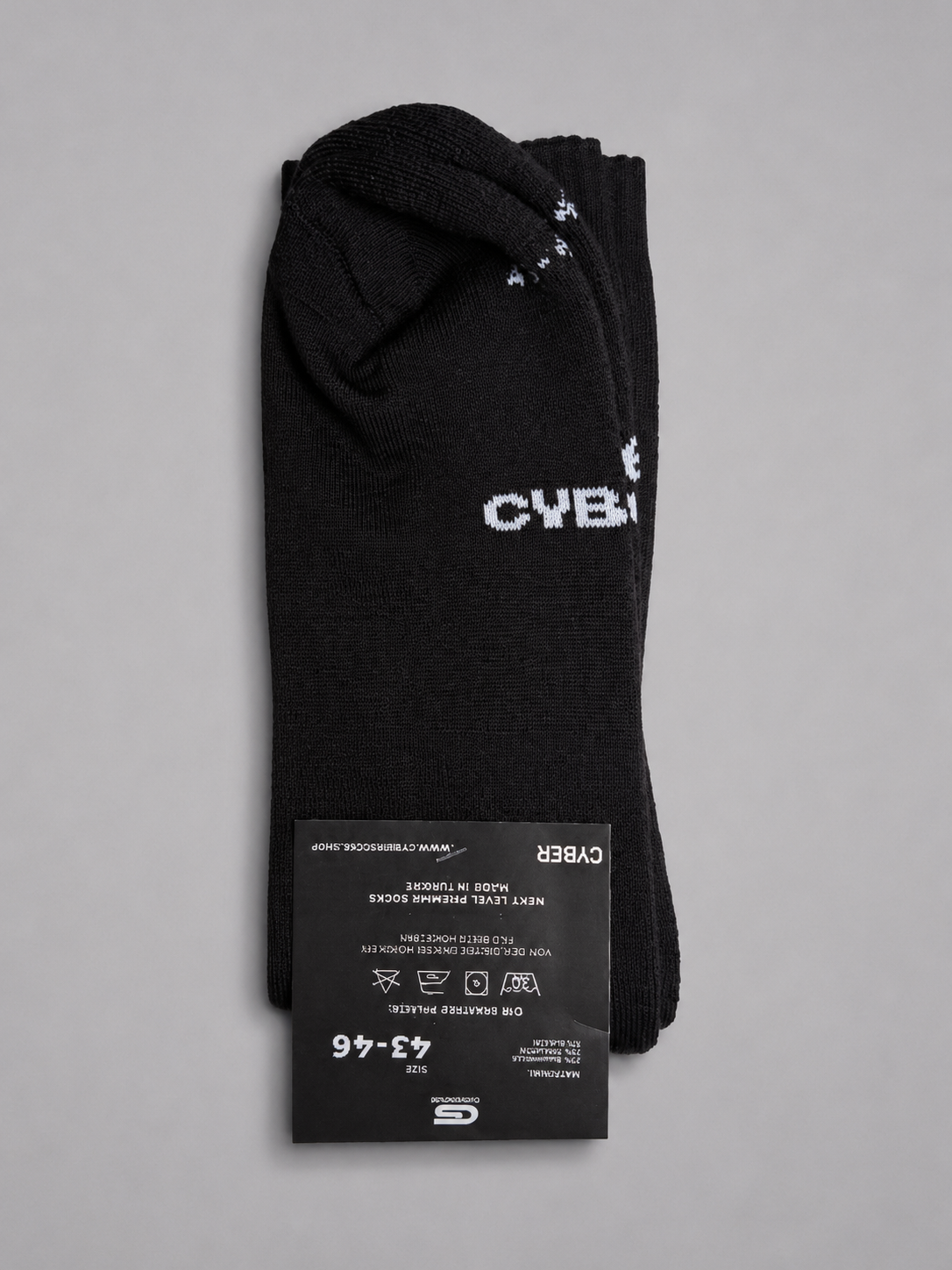 CREW SOCKS BLACK